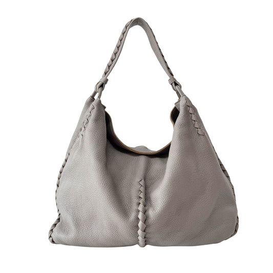 Cervo Hobo Leather Tote Bag