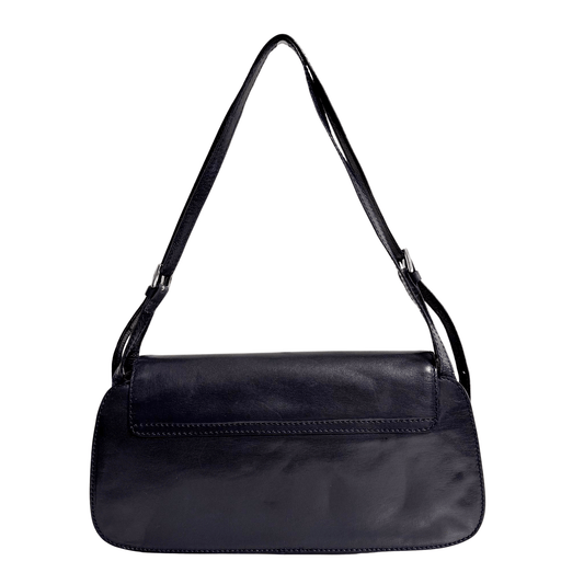 BOTTEGA VENETA Arvhive Black Leather Shoulder Bag, in , Sold by HIVE PRELOVED - Shoulder Bags, ,