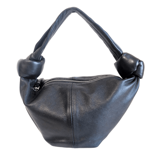 BOTTEGA VENETA Black Mini Leather Double Knot Handbag, in , Sold by HIVE PRELOVED - Mini bags, ,