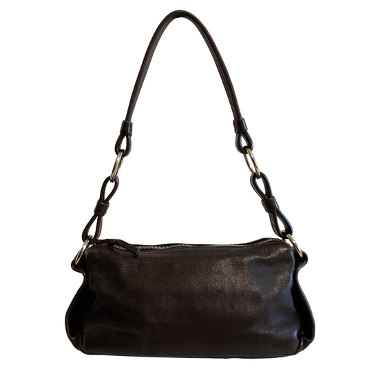 BOTTEGA VENETA Brown Leather Shoulder Bag, in , Sold by HIVE PRELOVED - Shoulder Bags, ,