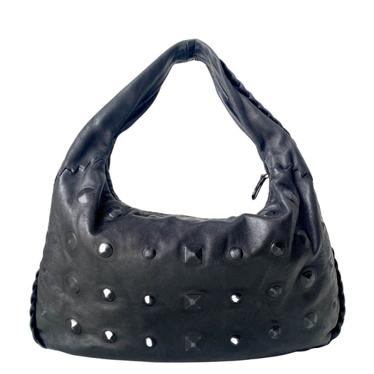 BOTTEGA VENETA Hobo Studded Leather Shoulder Bag, in , Sold by HIVE PRELOVED - Shoulder Bags, ,