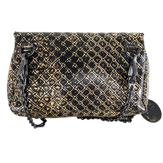 BOTTEGA VENETA Intrecciato Black Gold Butterfly Chain Crossbody Bag, in , Sold by HIVE PRELOVED - Crossbody bags, ,