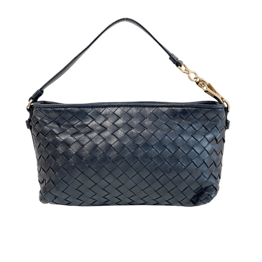 BOTTEGA VENETA Intrecciato Black Leather Hobo Shoulder Bag, in , Sold by HIVE PRELOVED - Shoulder Bags, ,