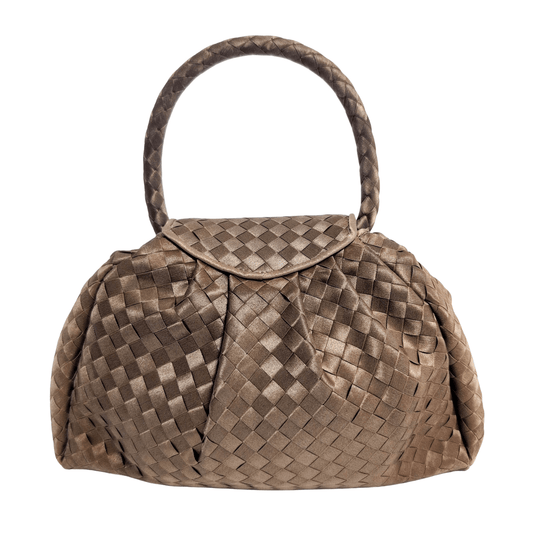 BOTTEGA VENETA Intrecciato Satin Mini Handbag, in , Sold by HIVE PRELOVED - Handle Bags, Mini bags,