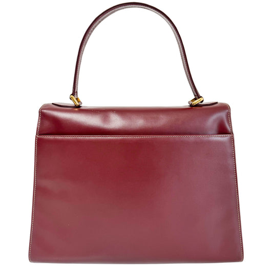 CARTIER Must De Cartier Top Handle Leather Handbag, in , Sold by HIVE PRELOVED - Handle Bags, ,