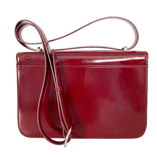 CARTIER Panthère Burgundy Leather Crossbody bag, in , Sold by HIVE PRELOVED - Crossbody bags, ,