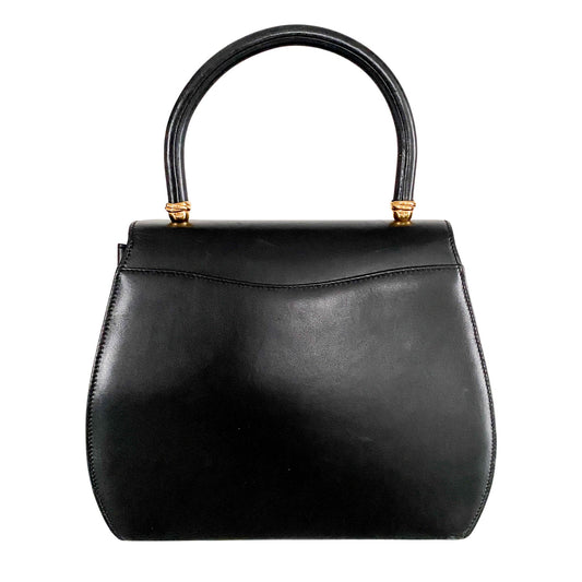 CARTIER Panthère Leather Top Handle bag Black, in , Sold by HIVE PRELOVED - Handle Bags, ,