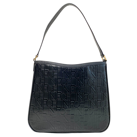 CELINE CELINE Logo Embossed Leather Shoulder bag, in , Sold by HIVE PRELOVED - Shoulder Bags, ,