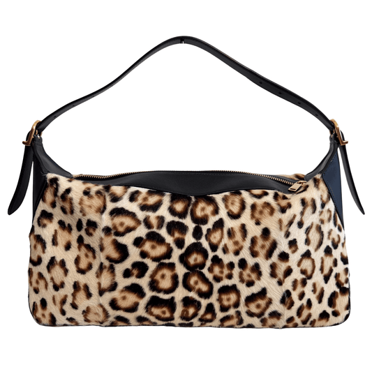CELINE Romy Pony Hair Leopard Shoulder Bag, in , Sold by HIVE PRELOVED - Shoulder Bags, ,