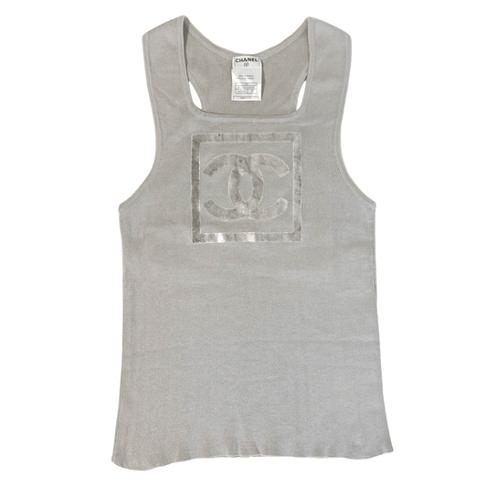 CHANEL 2001 Sport Line Cotton sleeveless top, in , Sold by HIVE PRELOVED - Tops, ,