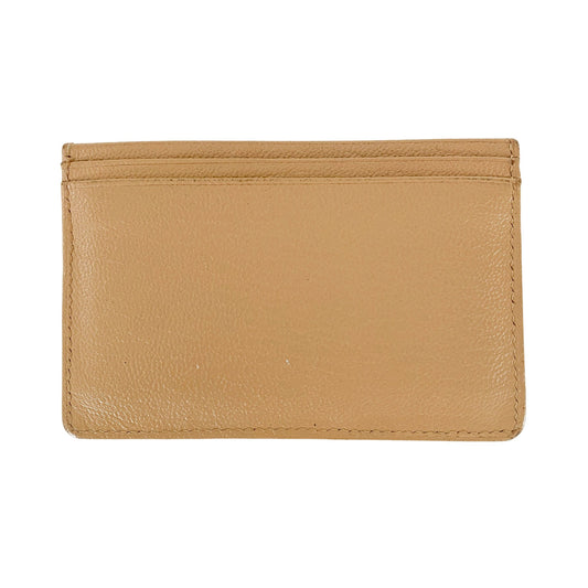 CHANEL CC Logo Beige Leather Card Holder Case, in , Sold by HIVE PRELOVED - Card Holder, ,