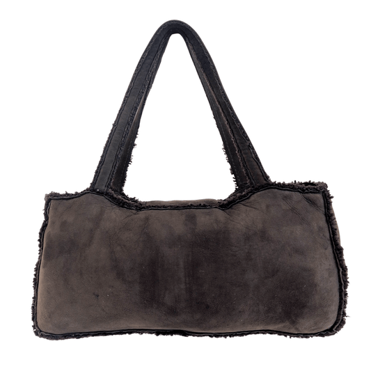 CHANEL CC Turnlock Brown Mouton Tote Bag, in , Sold by HIVE PRELOVED - Totes, ,