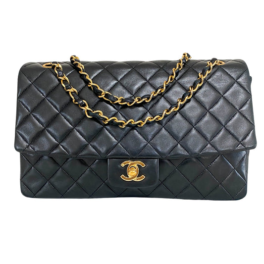 CHANEL Timeless Classic Single Flap Gold Hardware Chain Lambskin Shoulder Bag, in , Sold by HIVE PRELOVED - Shoulder Bags, ,