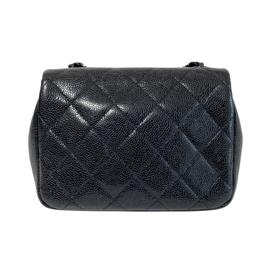 CHANEL Timeless Classic Single Flap So Black Caviar Leather Bag, in , Sold by HIVE PRELOVED - Crossbody bags, ,