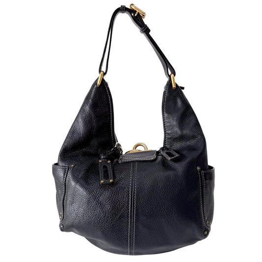 CHLOÉ Paddington Black leather Hobo Shoulder Bag, in , Sold by HIVE PRELOVED - Shoulder Bags, ,