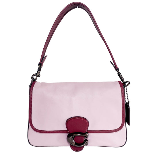 COACH Colorblock Soft Tabby Shoulder Bag Light Purple Multi Leather, in , Sold by HIVE PRELOVED - Shoulder Bags, ,