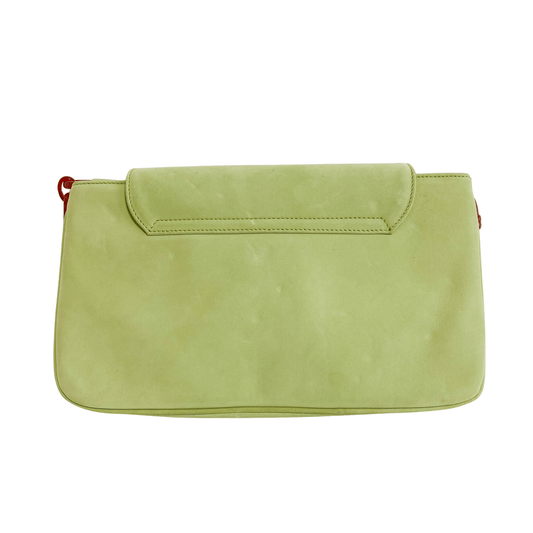 DIOR Archive Green Suede Chain Shoulder Bag, in , Sold by HIVE PRELOVED - Shoulder Bags, ,