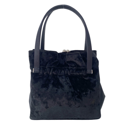 DIOR Black Velvet Handbag, in , Sold by HIVE PRELOVED - Handle Bags, ,