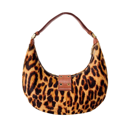 DIOR Cheetah Print Calf Hair Shoulder Bag, in , Sold by HIVE PRELOVED - Shoulder Bags, ,