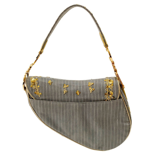 DIOR Grey Sequins Limited Edition Saddle Bag, in , Sold by HIVE PRELOVED - Shoulder Bags, ,