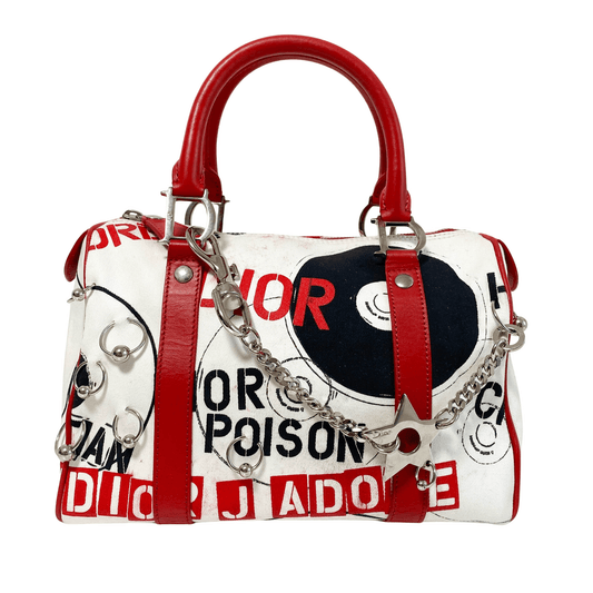 DIOR Hardcore Pierced Boston Bag Spring Summer 2004, in , Sold by HIVE PRELOVED - Handle Bags, ,