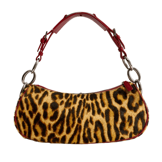 DIOR Leopard Brown Pony Hair Handbag, in , Sold by HIVE PRELOVED - Shoulder Bags, ,