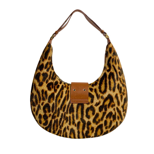 DIOR Leopard Pony Hair Hobo Shoulder Bag, in , Sold by HIVE PRELOVED - Shoulder Bags, ,