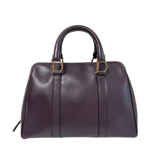 DIOR Vintage Brown Leather Handbag, in , Sold by HIVE PRELOVED - Handle Bags, ,