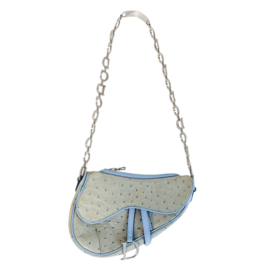 DIOR Vintage Mini Saddle Rhinestone Shoulder Bag, in , Sold by HIVE PRELOVED - Shoulder Bags, ,