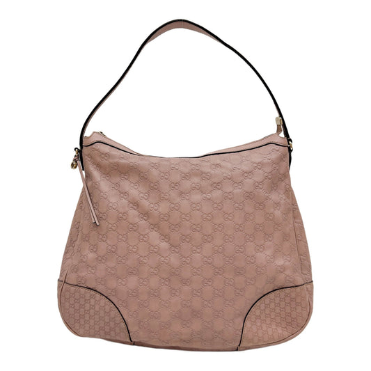 Dusty Pink GG Canvas Shoulder Bag