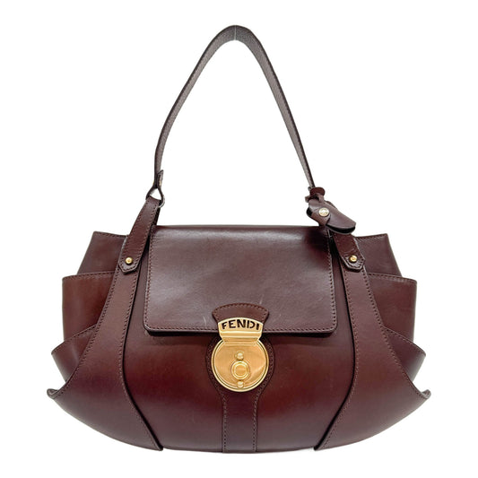 Borsa Tuc Brown Leather Shoulder Bag