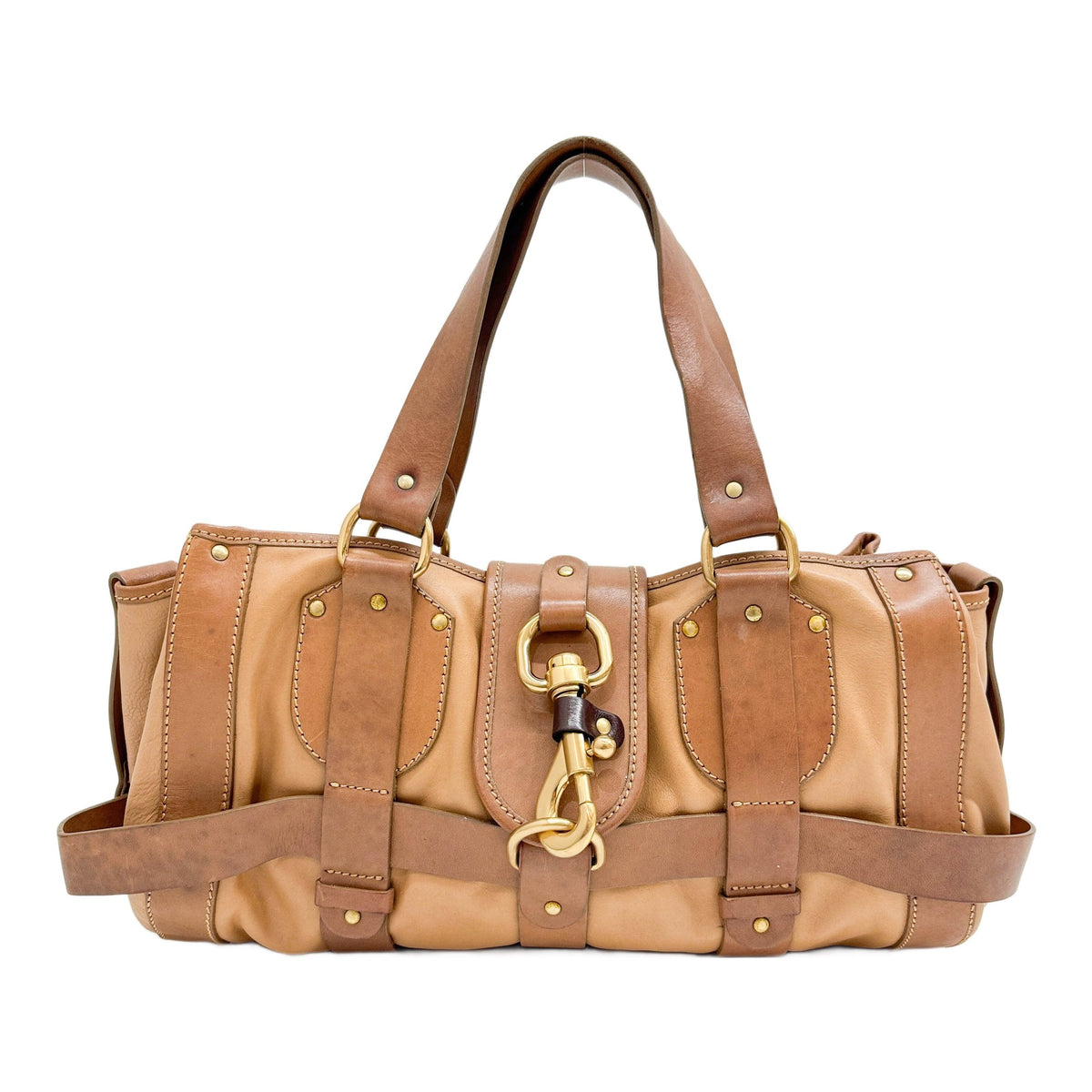 Kerala Brown Leather Shoulder Bag