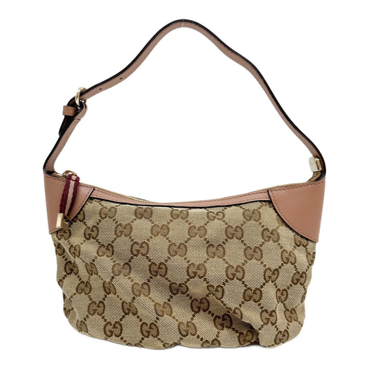 Brown GG Canvas Shoulder Bag