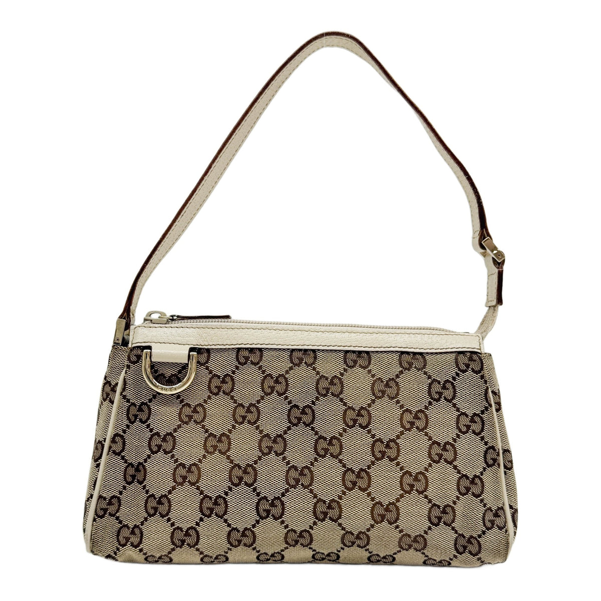 Abbey Pochette Brown GG Canvas Hand Bag