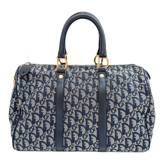 Boston/Bowling Blue Trotter Canvas Hand Bag