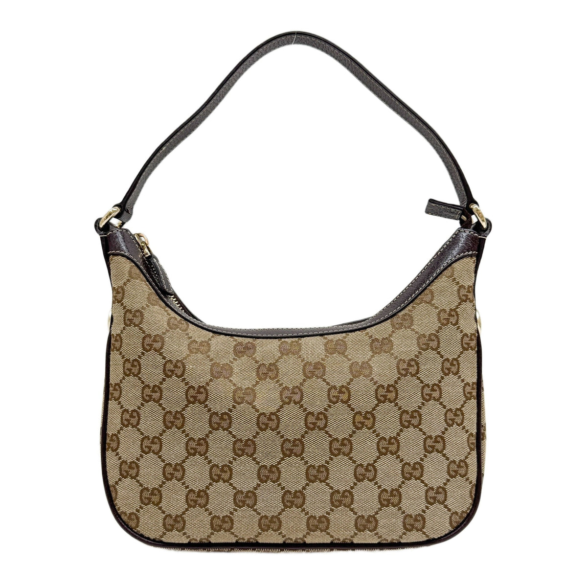 Brown GG Canvas Shoulder Bag