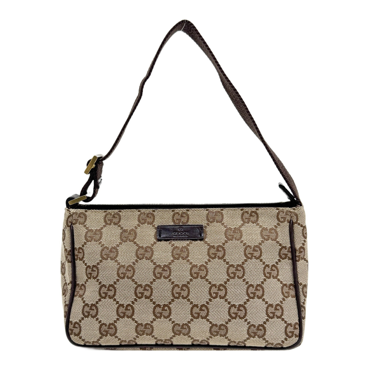 Brown GG Canvas Hand Bag