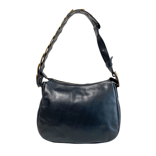 FENDI Archive Black Leather Shoulder Bag, in , Sold by HIVE PRELOVED - Shoulder Bags, ,