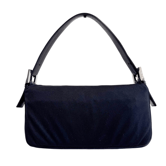 FENDI Baguette Black Neoprene Shoulder Bag, in , Sold by HIVE PRELOVED - Shoulder Bags, ,