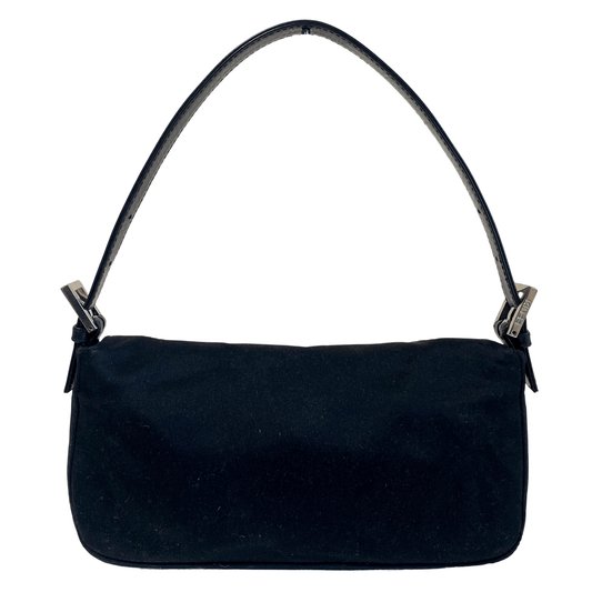 FENDI Baguette Black Neoprene Shoulder Bag, in , Sold by HIVE PRELOVED - Shoulder Bags, ,