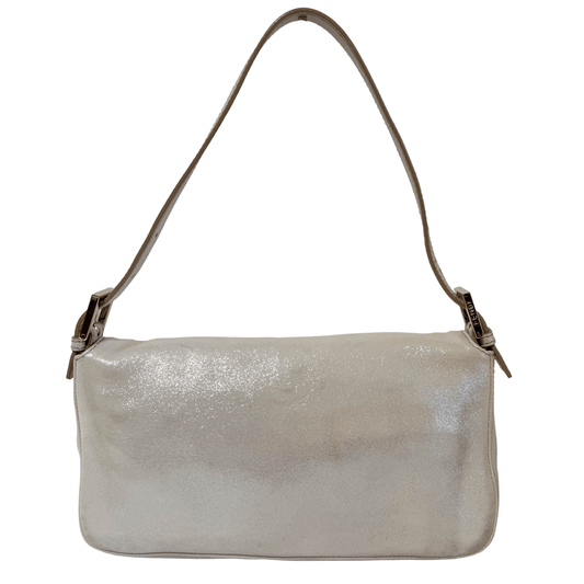 FENDI Baguette Champagne Gold Shoulder Bag Rhinestone Hardware, in , Sold by HIVE PRELOVED - Shoulder Bags, ,