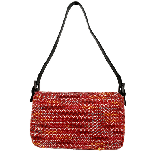 FENDI Baguette Embroidered Shoulder Bag, in , Sold by HIVE PRELOVED - Shoulder Bags, ,