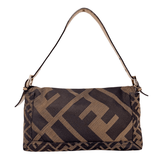 FENDI Baguette Zucca Fringe Shoulder Bag, in , Sold by HIVE PRELOVED - Shoulder Bags, ,