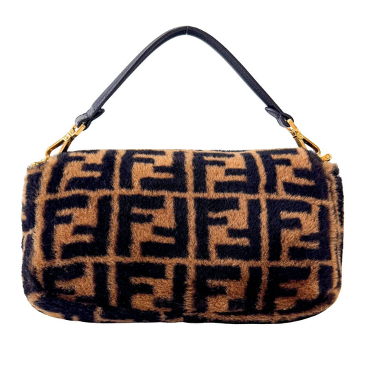 FENDI Baguette Zucca Wool Shoulder Bag, in , Sold by HIVE PRELOVED - Shoulder Bags, ,