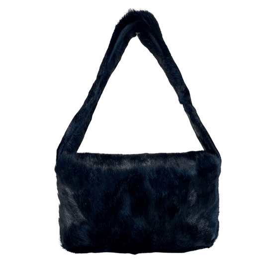 FENDI Black Pony Hair Hobo Shoulder Bag, in , Sold by HIVE PRELOVED - Shoulder Bags, ,