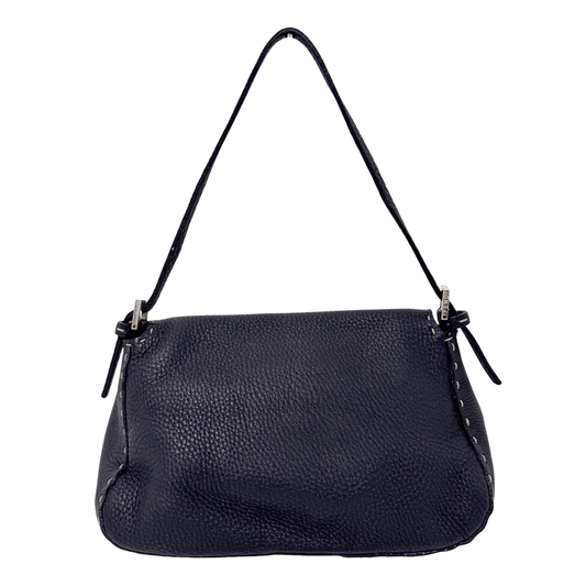 FENDI Leather Selleria Mini Mamma Baguette Shoulder Bag, in , Sold by HIVE PRELOVED - Handle Bags, Mini bags,