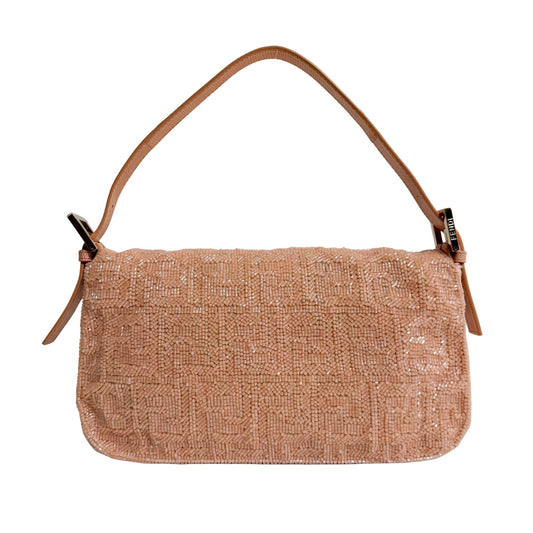 FENDI Limited Edition Baguette Orange Beaded Shoulder Bag, in , Sold by HIVE PRELOVED - Shoulder Bags, ,