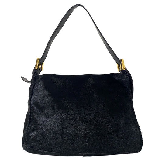 FENDI Mamma Baguette Black Pony Hair, in , Sold by HIVE PRELOVED - Shoulder Bags, ,