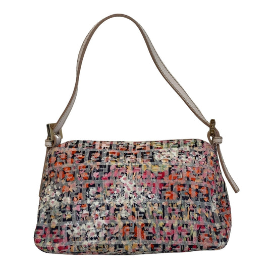 FENDI Mini Mamma Baguette Floral Canvas Shoulder Bag, in , Sold by HIVE PRELOVED - Shoulder Bags, ,