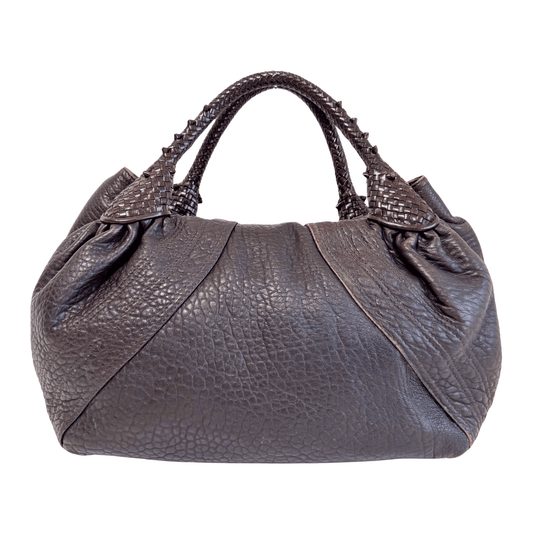 FENDI Spy Brown Leather Shoulder Bag, in , Sold by HIVE PRELOVED - Shoulder Bags, ,